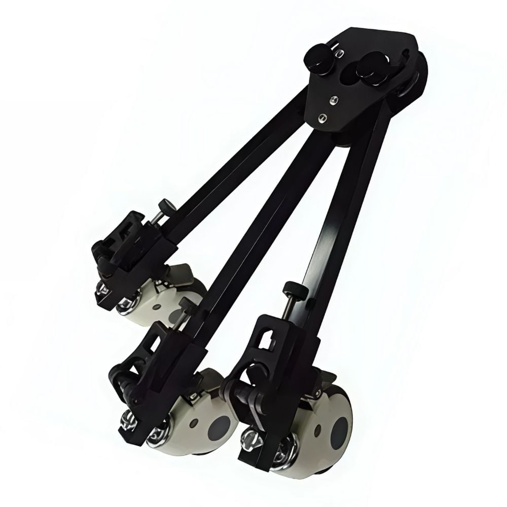 Dolly ST-301 Somita, ruedas blancas, estuche incluido, carga máx. 30 kg, negro